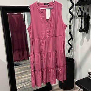 BLOOMCHIC size 14-16 purple dress